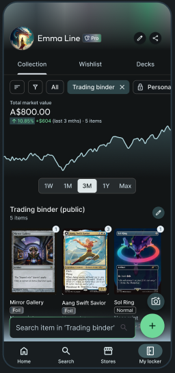 Track your collection